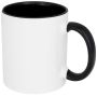 Caneca para sublimación con asas e interior de color 
