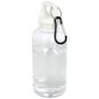 Botella de agua con mosquetón de aluminio reciclado con certificación RCS de 400 ml 