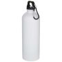 Botella de agua de acero inoxidable de una sola pared con acabado mate y certificación RCS de 750 ml con mosquetón 