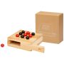 Juego del tres en raya de madera 