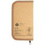 Set de herramientas de 24 piezas en plástico reciclado RCS y bolsa de corcho 
