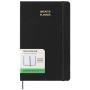 Moleskine Agenda semanal L de tapa dura sin fechas