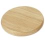 Base para posavasos de madera con abrebotellas 