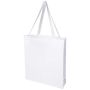 Saco de algodón con fuelle reciclado GRS de 140 g/m² 