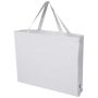 Saco de algodón reciclado con fuelle GRS de 220 g/m² 
