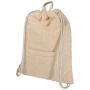 Mochila con cordones de sherpa reciclada GRS de 9 L 