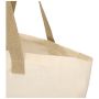 Saco de algodón reciclado plegable de 7 L y GRS de 140 g/m² 