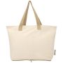 Saco de algodón reciclado plegable de 7 L y GRS de 140 g/m² 