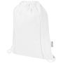Saco con cordón de 5 L reciclado y GRS de 180 g/m² 