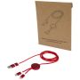 Cable de sincronización de datos y carga rápida de 27 W de 150 cm de aluminio y plástico reciclado 5 en 1 