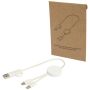 Cable de sincronización de datos y carga rápida de 27 W de 30 cm de plástico reciclado 5 en 1