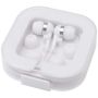 Auriculares Tipo C con cables con caja de almacenamiento de plástico reciclado