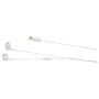 Auriculares Tipo C con cable con caja de almacenamiento de plástico reciclado 