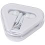 Auriculares con caja de almacenamiento de plástico reciclado 