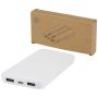 Powerbank de plástico reciclado de 10.000 mAh y 10 W con 2 cables integrados