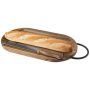 Tabla de cocina de madera de acacia con cuchillo de pan 