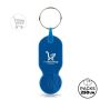 Key01 Llavero con ficha de 1,00 € para carrito, plástico PS