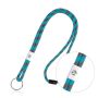 Lanyard tubular Poley en tereileno con ajuste y anilla