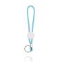 Tobby Llavero tubular ajustable con aro