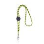 Lanyard tubular Ecoyard en RPET, ajustable