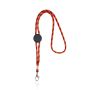 Lanyard tubular Ecoyard en RPET, ajustable