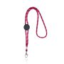 Lanyard tubular Ecoyard en RPET, ajustable