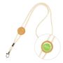 West Lanyard ajustable de bambú