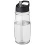 Botella deportiva de 600 ml con tapa con boquilla 