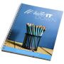 Caderno A5 espiral de arame Desk-Mate®