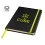 Stylebook Bloc de notas A5 en PU, grabado especial a láser