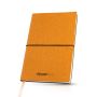 Cuaderno Dubai A5 con cubierta de piel reciclada
