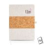 BigBang Bloc A5 con tapa de corcho y lino, 128 hojas
