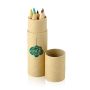 Artkid Set de 6 lápices de colores en tubo