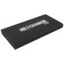 Powerbank inalámbrico de 10.000 mAh luminosa de goma 