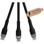 Cable de carga ultrarrápida RPET de 100 W 5 en 1 