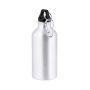 Ollaf Botella de aluminio, 400 ml para sublimación con mosquetón