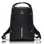Be-dry Mochila antirrobo de lona impermeable para portátil con detalles reflectantes