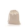 Cordón de algodón pequeño Saco pequeño 100% algodón, con cordones