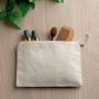 Cotpouch Bolsa de lona 100% algodón, con cierre