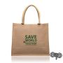 Lamyjute Saco de yute, con interior laminado