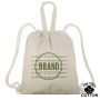 COTDUO Saco mochila con asas 100% algodón 140 gramos/m2