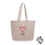 Belg Bolsa de algodón reciclado 280 g/m2 con fuelle