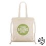 RecyPack Saco mochila de algodón reciclado