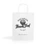 WKraft02 Saco de papel kraft 90g/m² 18x24x8cm - blanco