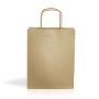Kraft03 Bolsa de papel kraft 90g/m² 18x24x8cm