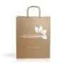 Kraft04 Bolsa de papel kraft 90g/m2 22X27X10cm