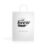 WKraft04 Bolsa de papel kraft 90g/m2 24X32X11cm - blanco