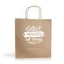 Kraft06 Bolsa de papel kraft 100g/m2 27X26X16cm