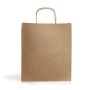 Kraft07 Bolsa papel kraft 115g/m2 27X31X16cm