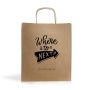 Kraft07 Bolsa papel kraft 115g/m2 27X31X16cm